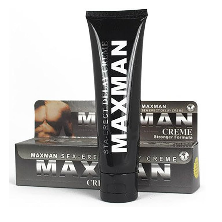 Crema Retardante Maxman Potenciador Masculino